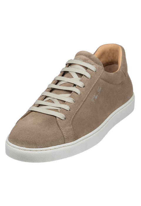 Zand beige suède Napoli sneaker
