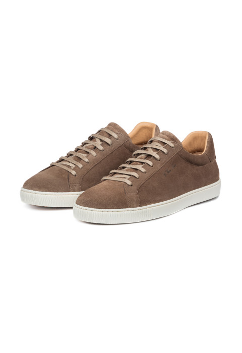 Lichtbruin suède Napoli sneaker