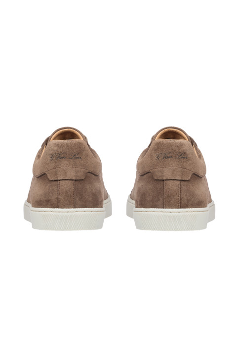 Lichtbruin suède Napoli sneaker