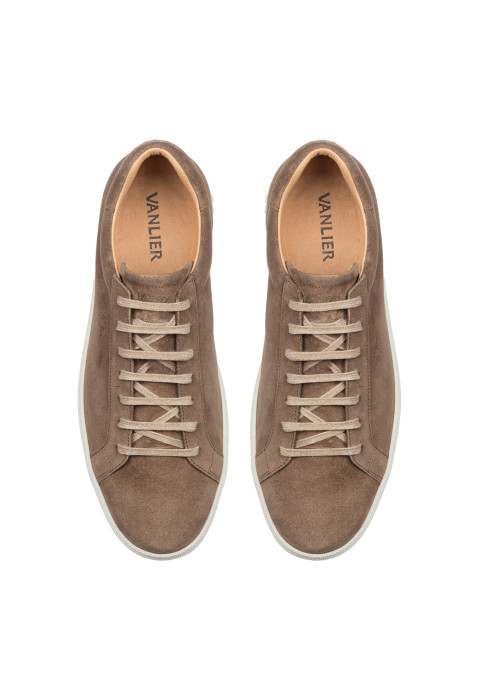 Lichtbruin suède Napoli sneaker