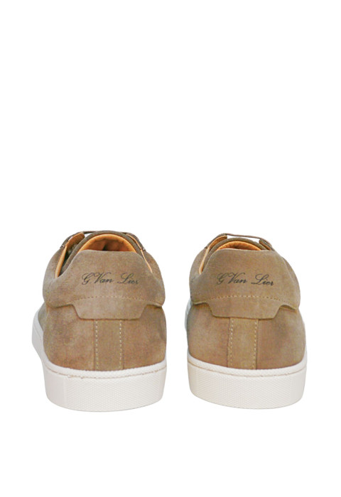 Taupe suède Napoli sneaker