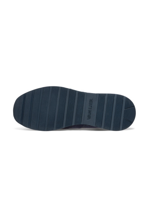Navy blauw nubuck Positano sneaker
