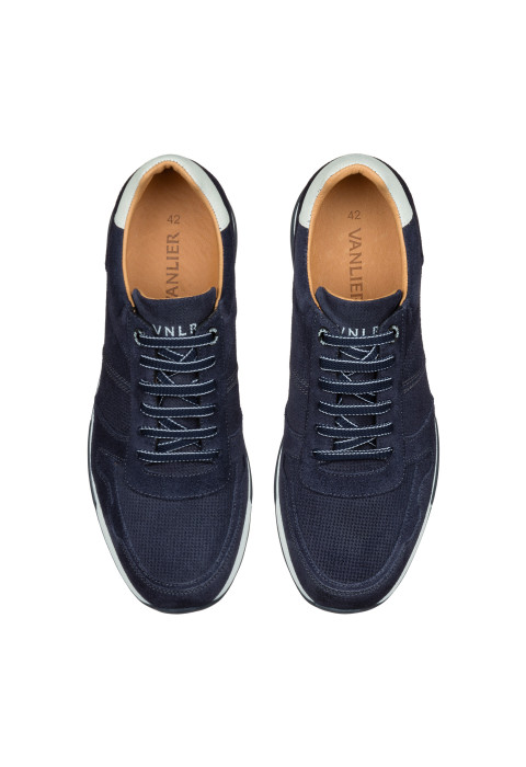Blauw combi Positano sneaker