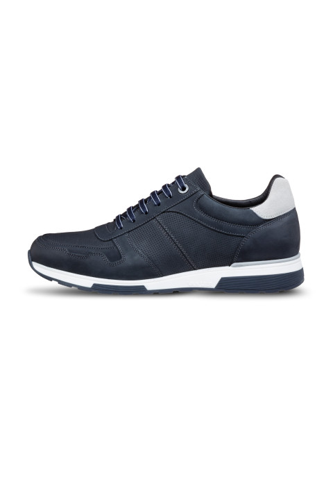 Metal blauw combi Positano sneaker