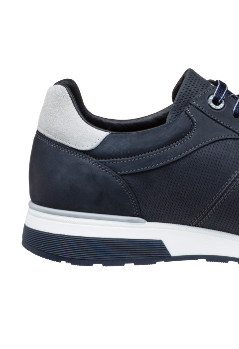 Metal blauw combi Positano sneaker
