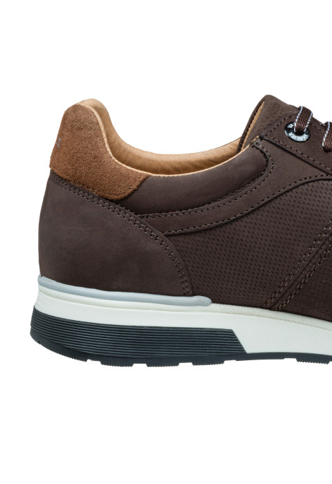 Testa di Moro bruin combi Positano sneaker