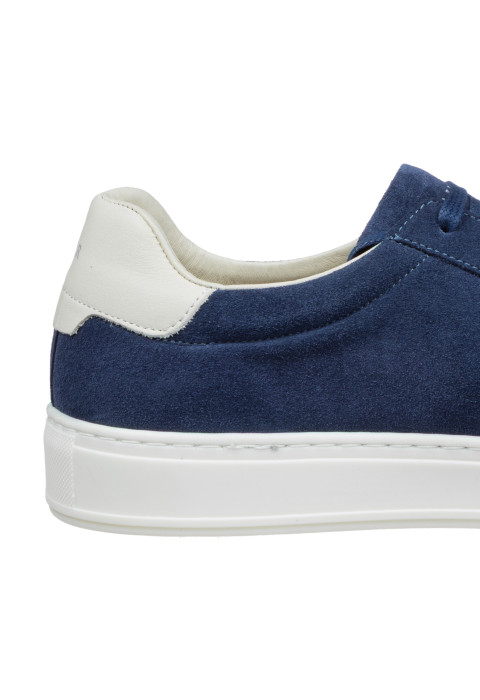 Donker blauw suède Barossa sneaker