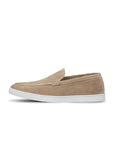 Zand beige suède Lugano loafer