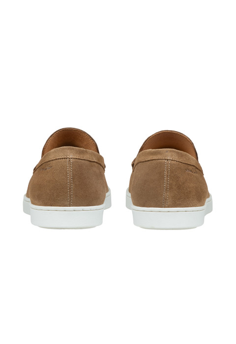 Zand beige suède Lugano loafer