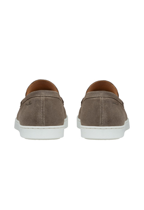 Taupe suède Lugano loafer