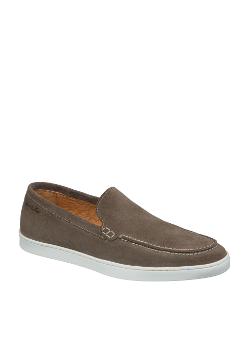 Taupe suède Lugano loafer