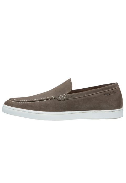 Taupe suède Lugano loafer