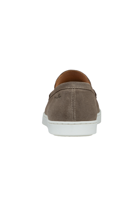 Taupe suède Lugano loafer
