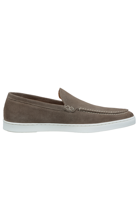 Taupe suède Lugano loafer