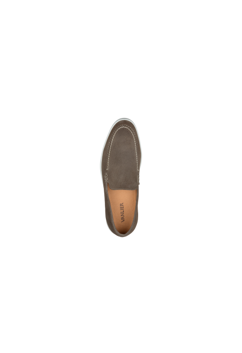 Taupe suède Lugano loafer