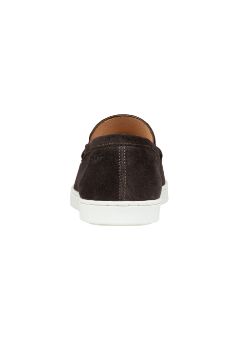 Testa di Moro bruin suède Lugano loafer