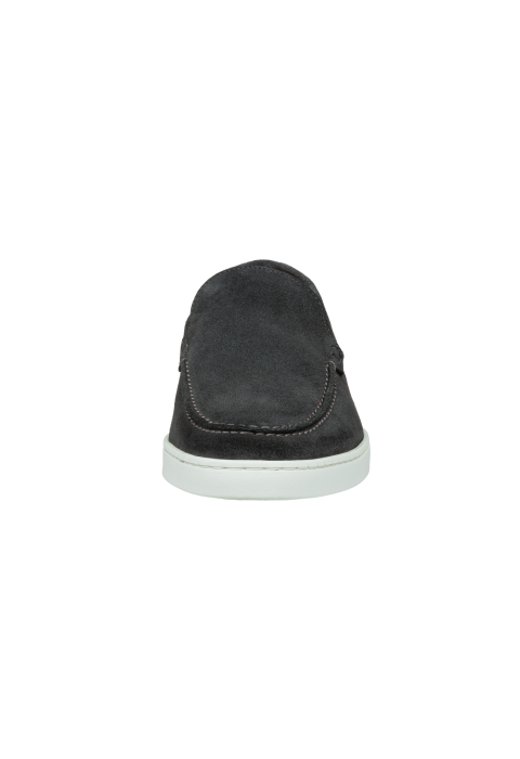 Licht grijs suède Lugano loafer