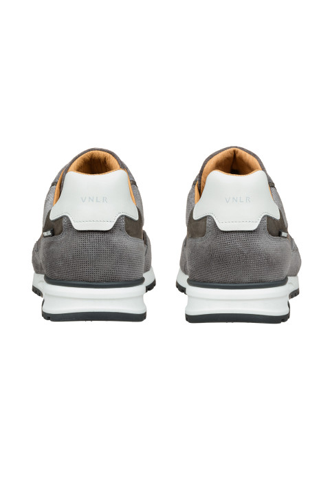 Antraciet grijs suède Ravello sneaker