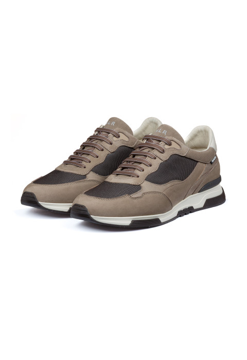 Taupe combi Romeo sneaker