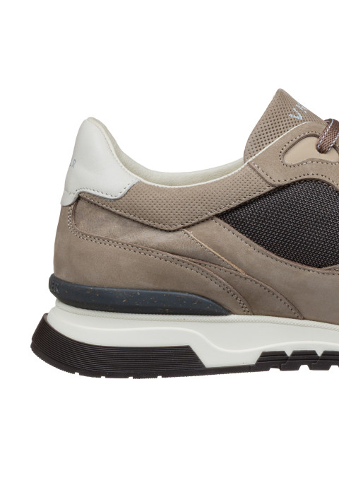 Taupe combi Romeo sneaker