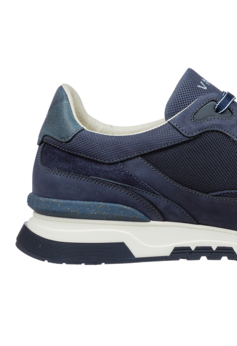 Navy blauw combi Romeo sneaker
