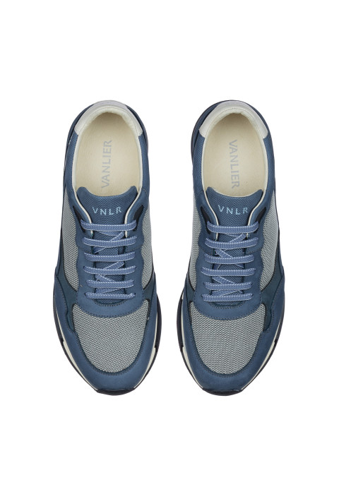Blauw combi Romeo sneaker