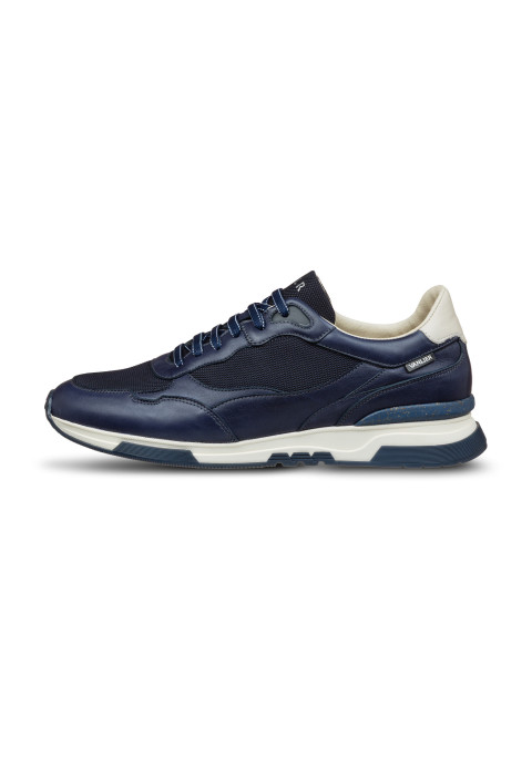 Navy blauw combi Romeo sneaker