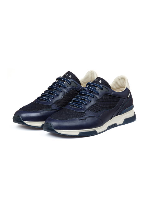 Navy blauw combi Romeo sneaker