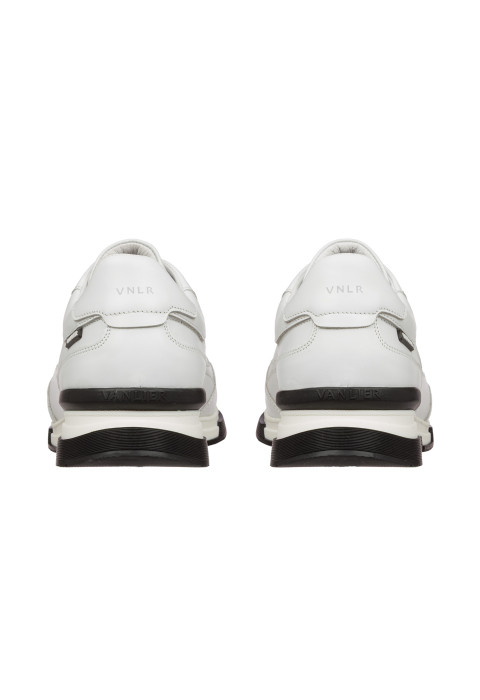 Wit gladleren Romeo sneaker