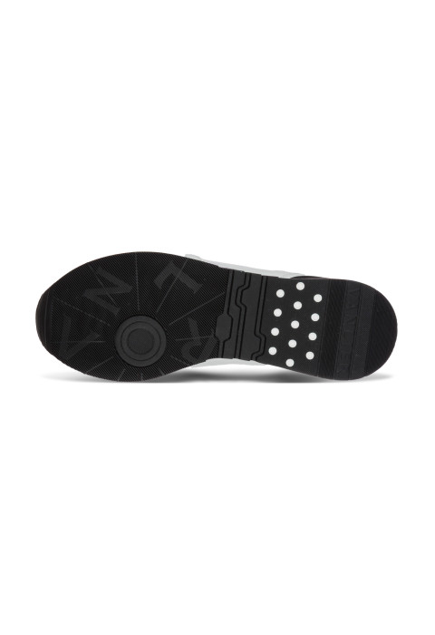 Wit gladleren Romeo sneaker