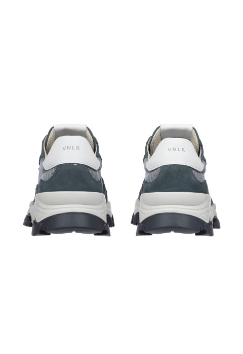 Grijs blauw nubuck Raptor sneaker