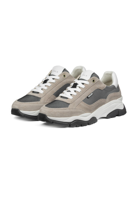 Taupe suede Raptor sneaker